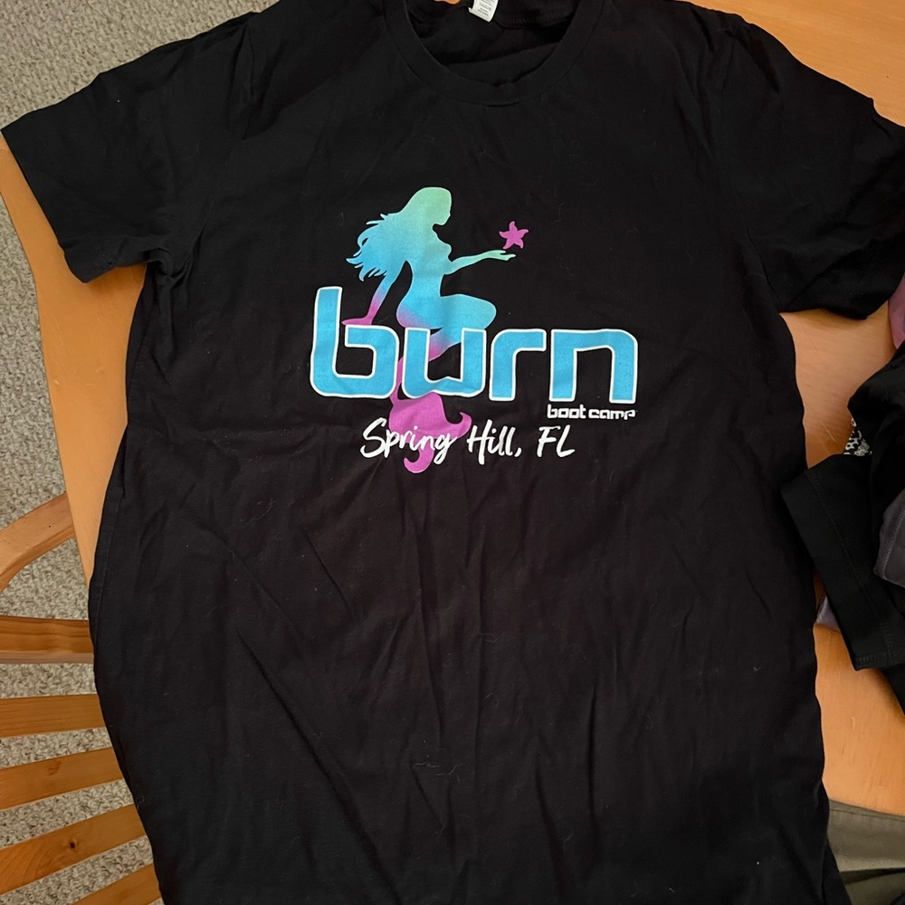 Burn Boot Camp Mermaid Location t shirt Spring Hill